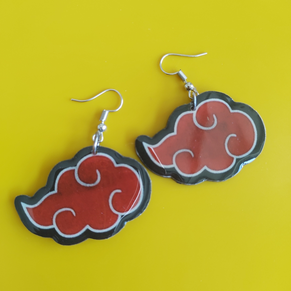 Red Cloud Earrings